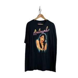 Aaliyah T Shirt XXL Rap Tee Hip Hop R&B